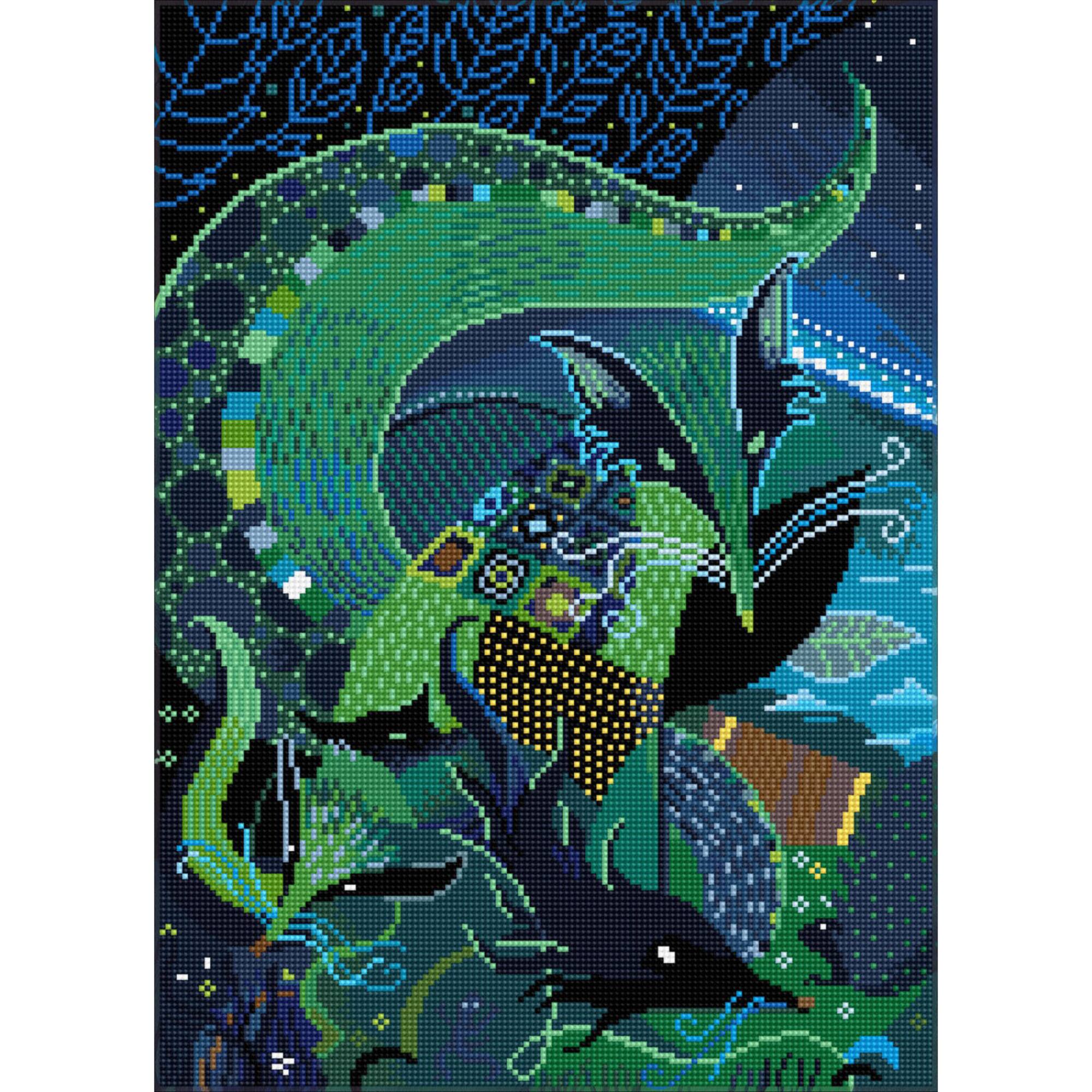 Diamond Dotz® Intermediate Forest Fox Diamond Art Painting Kit